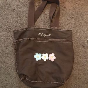 Small brown tote